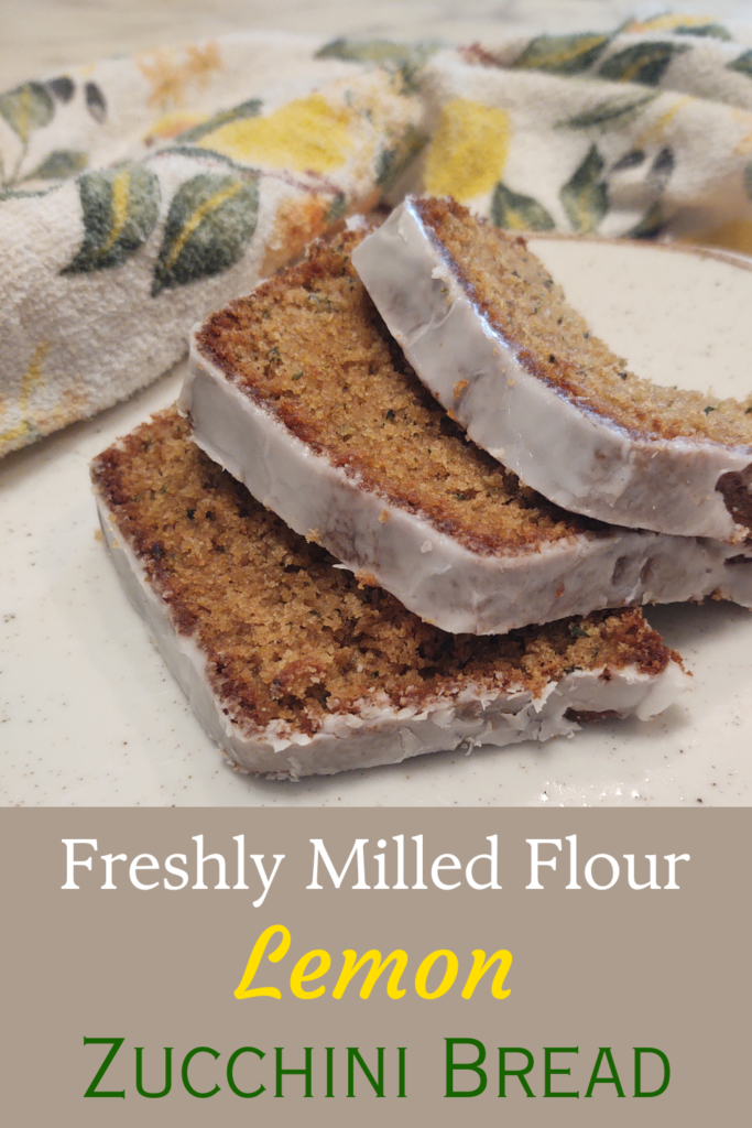 lemon zucchini bread pin