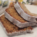 sliced zucchini bread made with freshly milled flour