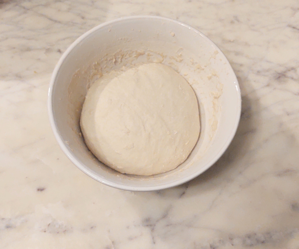 sourdough ciabatta before rise
