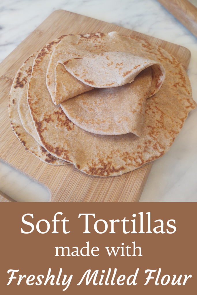 freshly milled tortillas pin