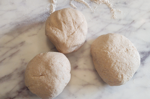 3 pizza dough balls