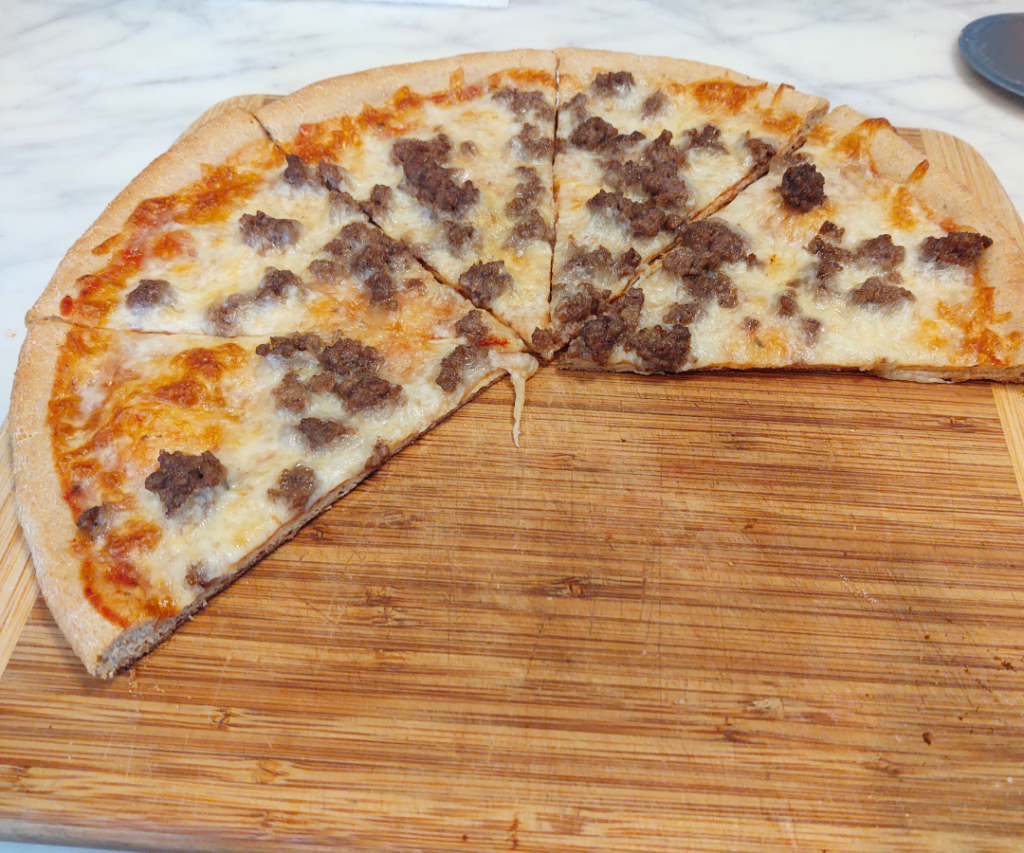 beef pizza