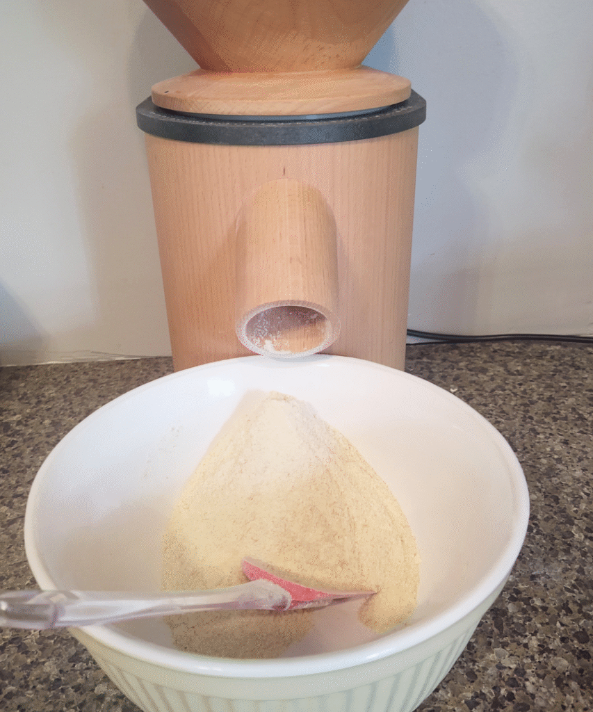 freshly milled durum wheat flour