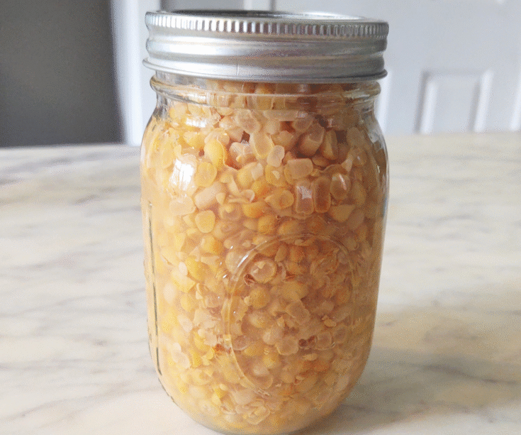 one can of sweet corn