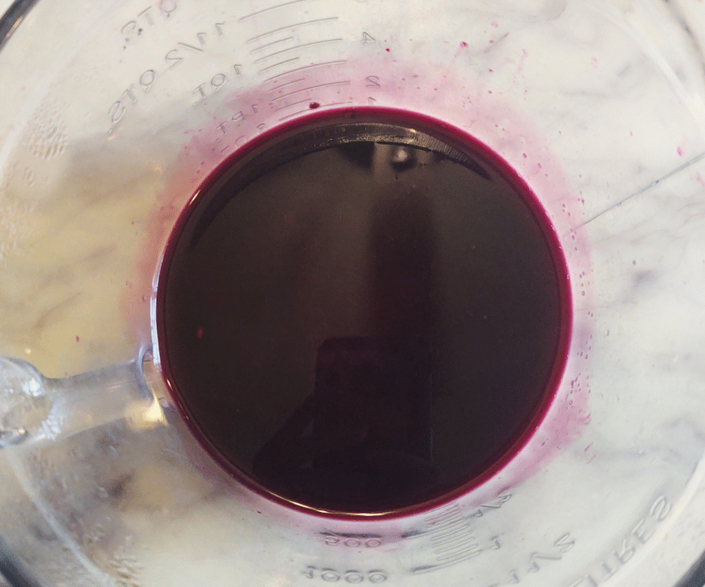 strained elderberry syrup with honey