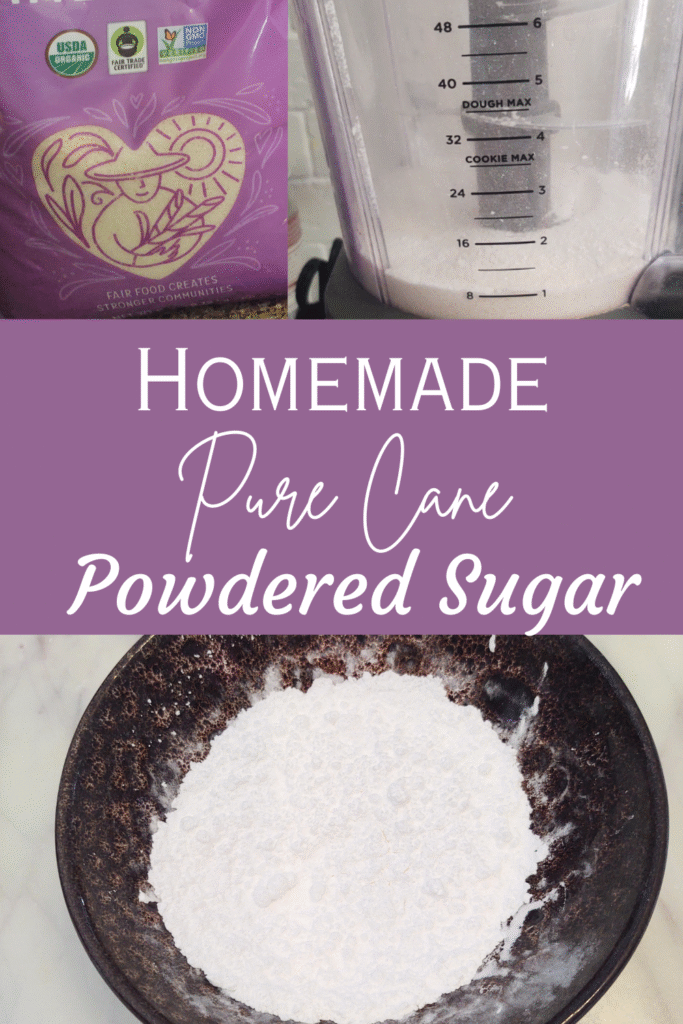 homemade powdered sugar pin
