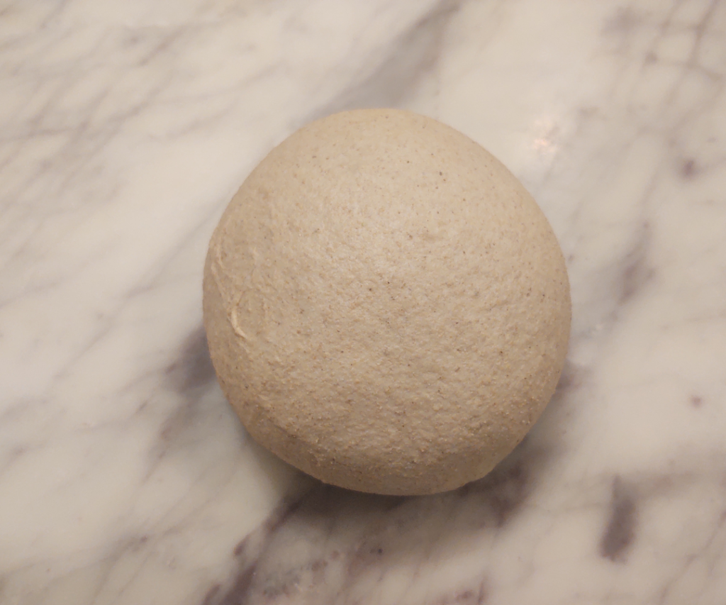 sourdough with tension and tight ball
