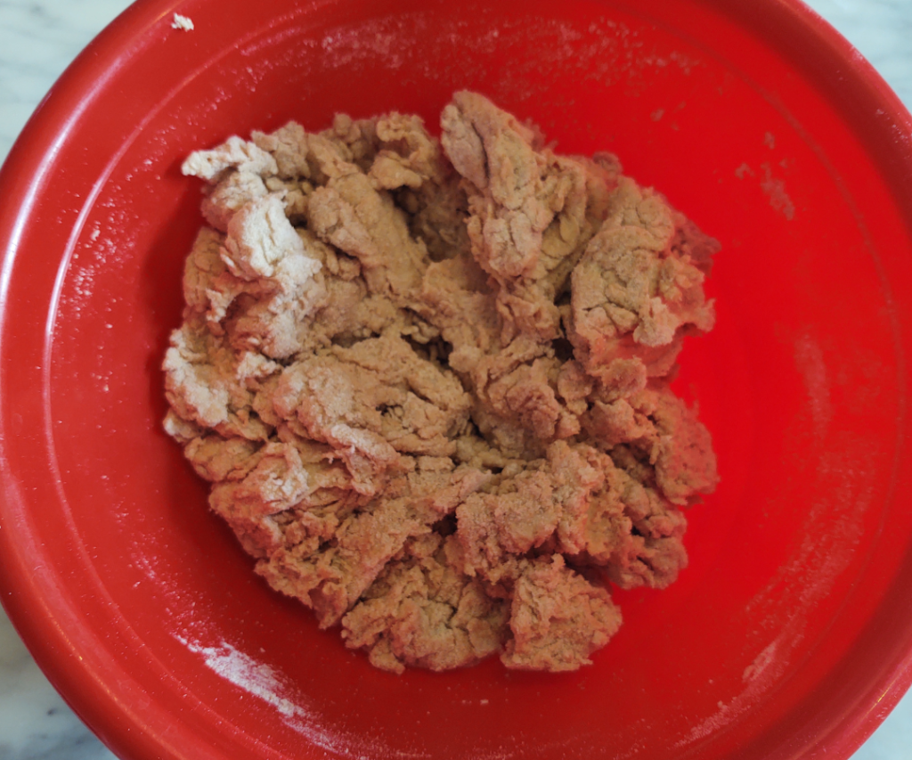 resting dough for hydration