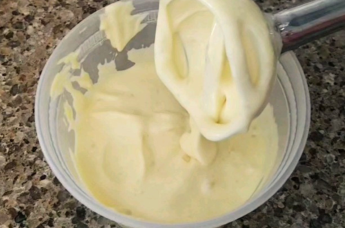 homemade mayonnaise