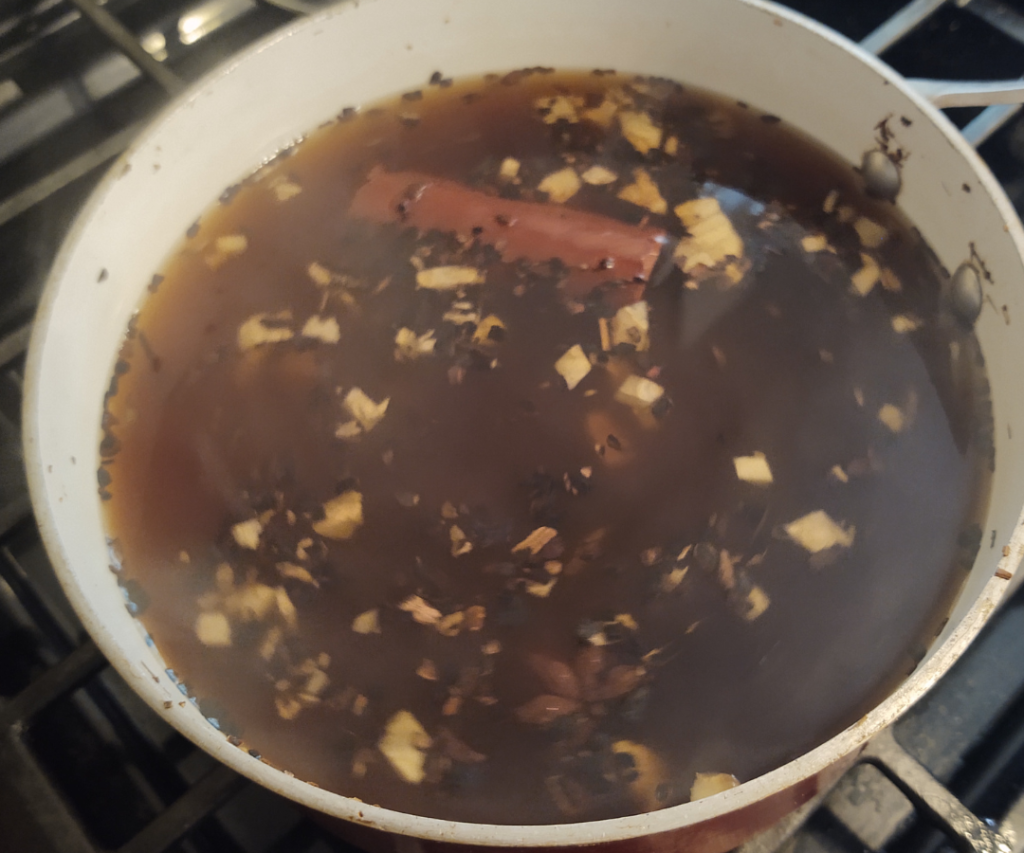 allow to brew over night