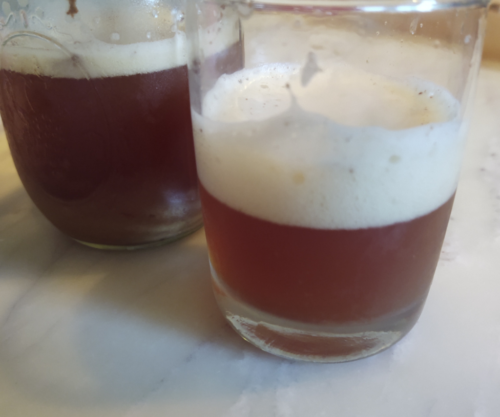 root beer in a cup