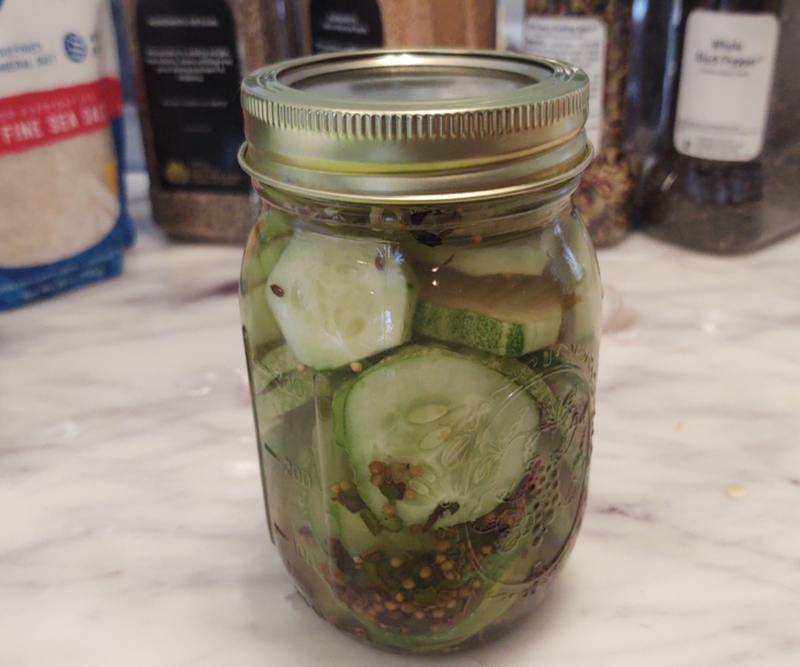 refrigerator pickles with lid