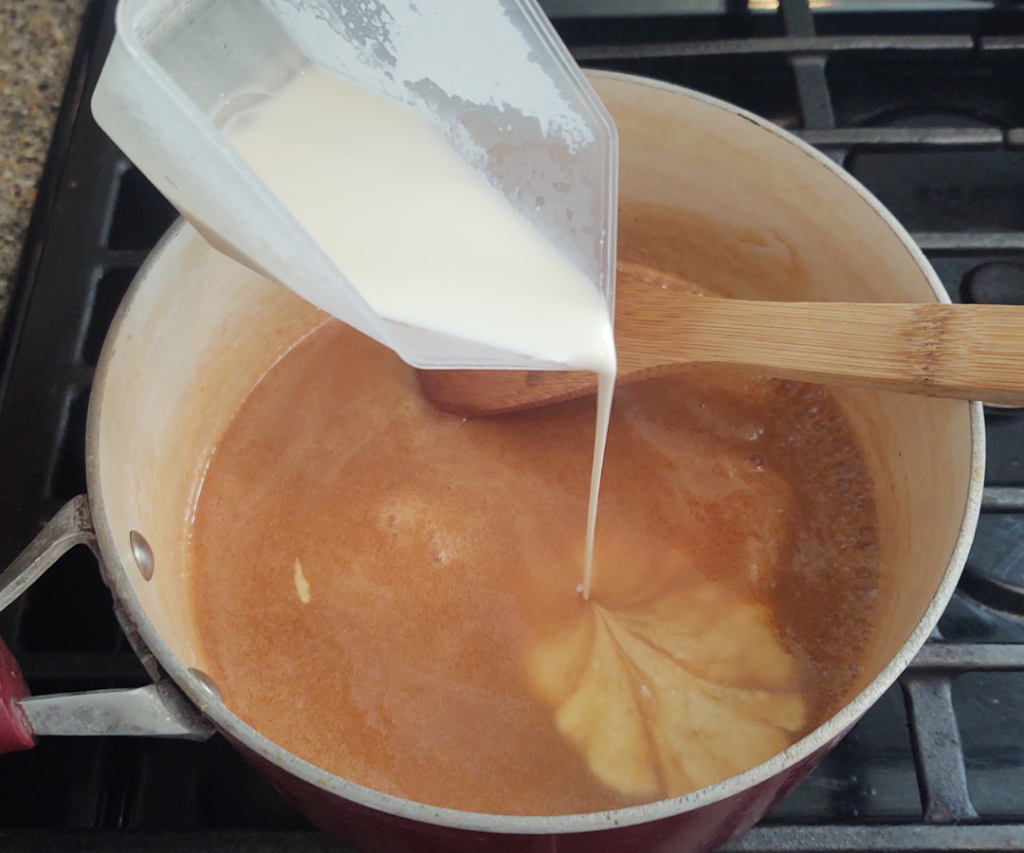 add cream