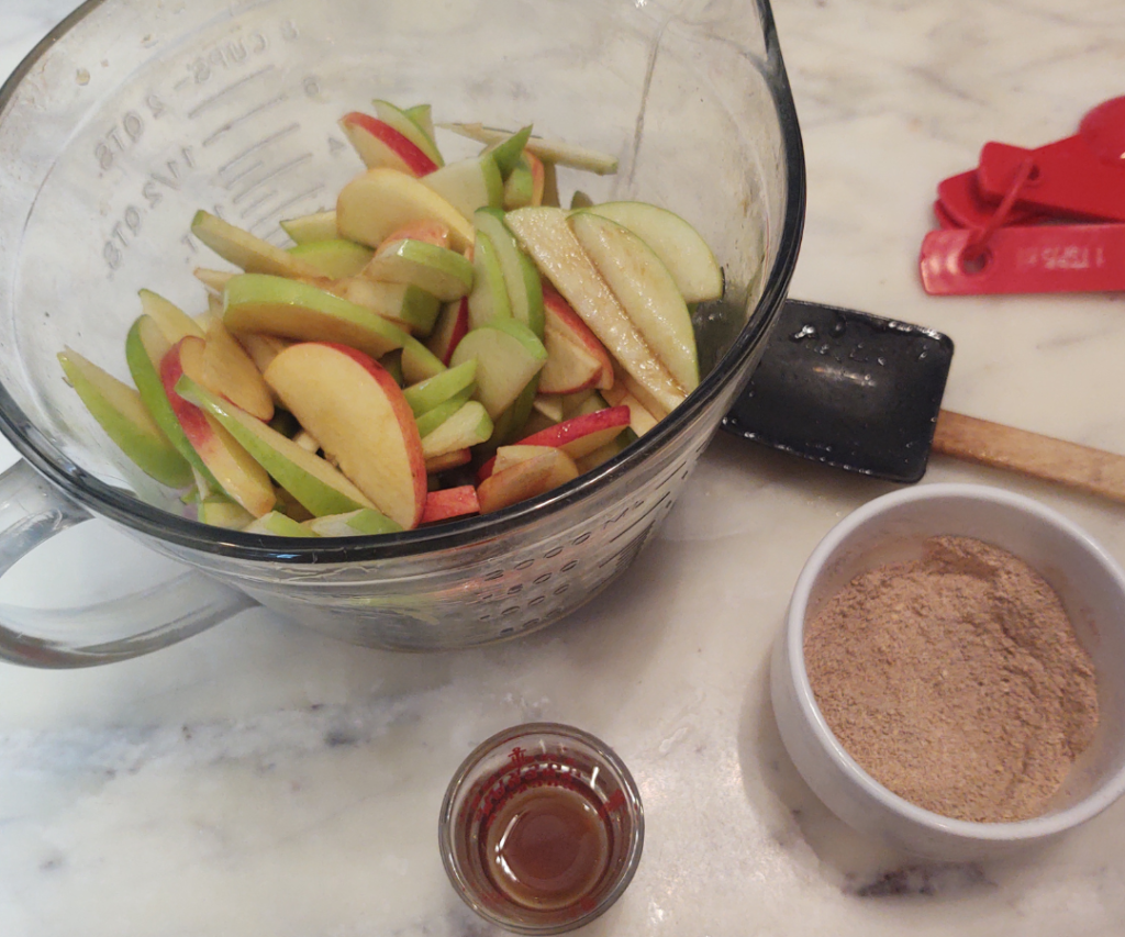 apple crisp pie filling